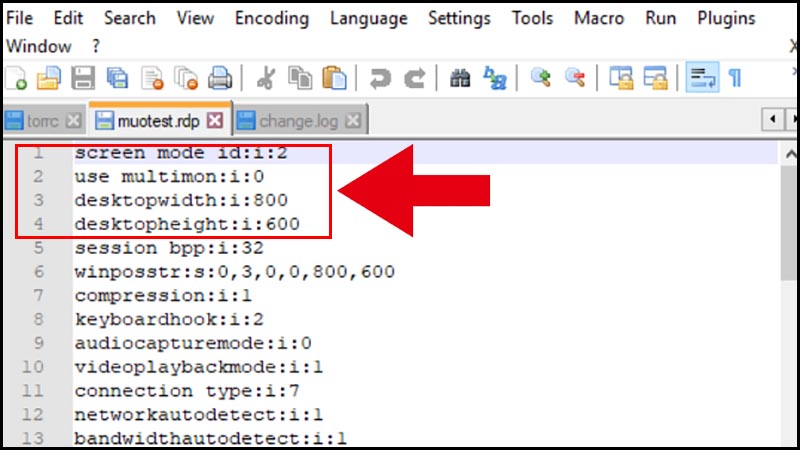 C&aacute;c t&ugrave;y chọn k&iacute;ch thước m&agrave;n h&igrave;nh kết nối từ xa